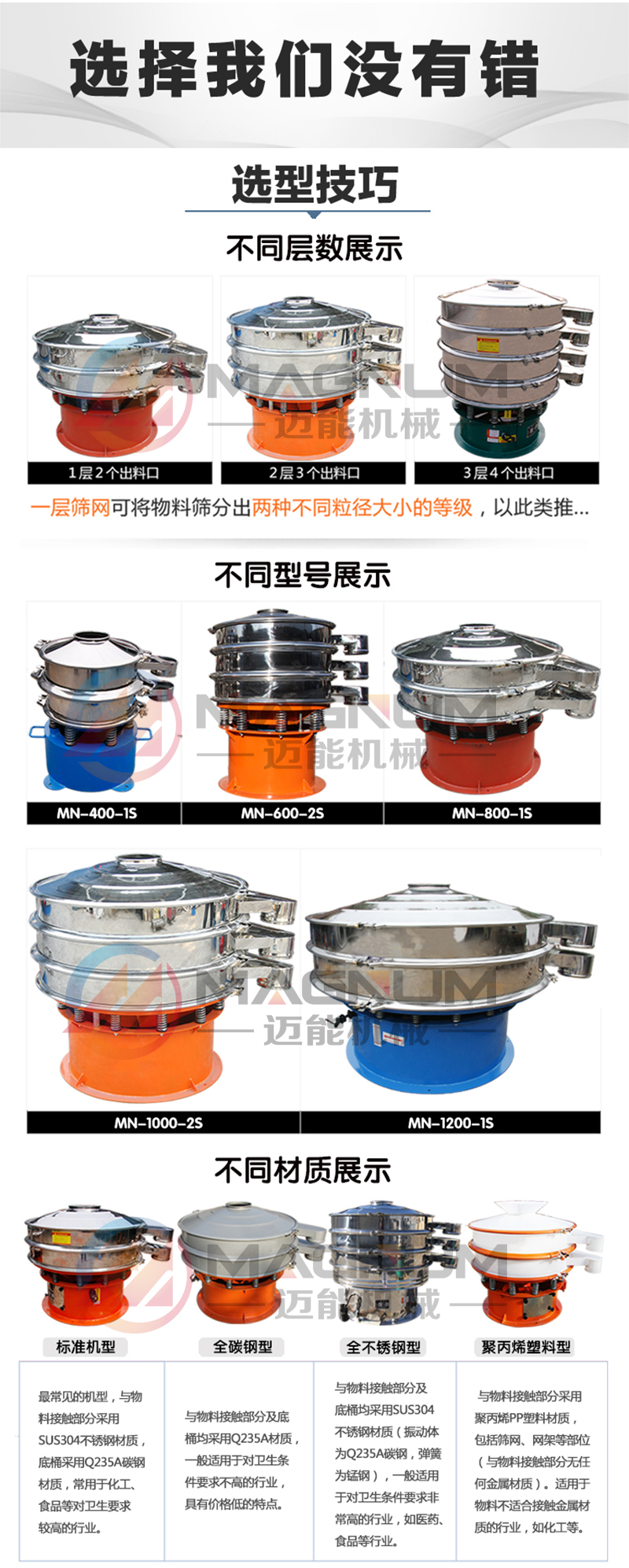 玉米淀粉振動(dòng)篩選型